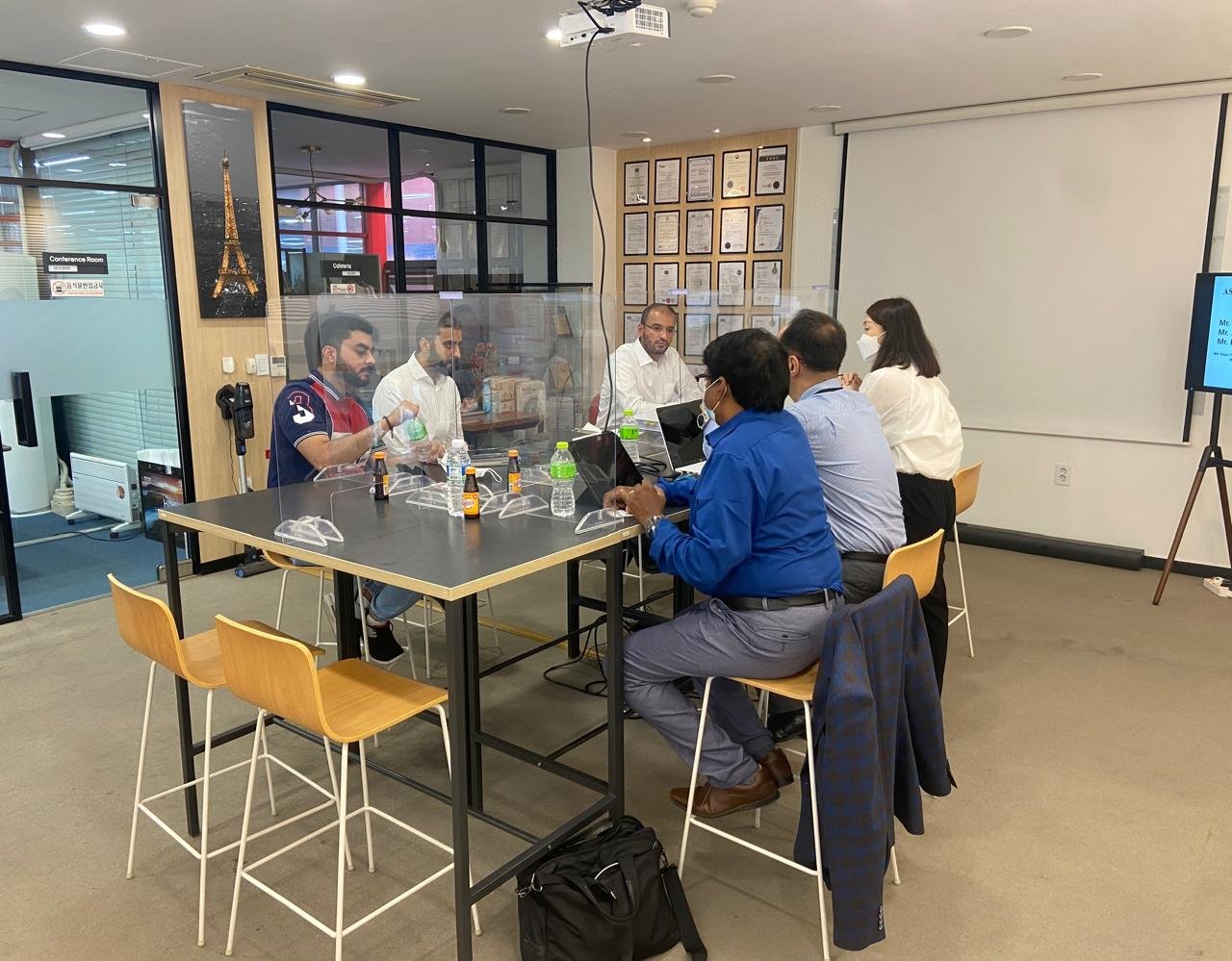 As a second stage in Qatar water ASHGHAL Team visited Korean factory